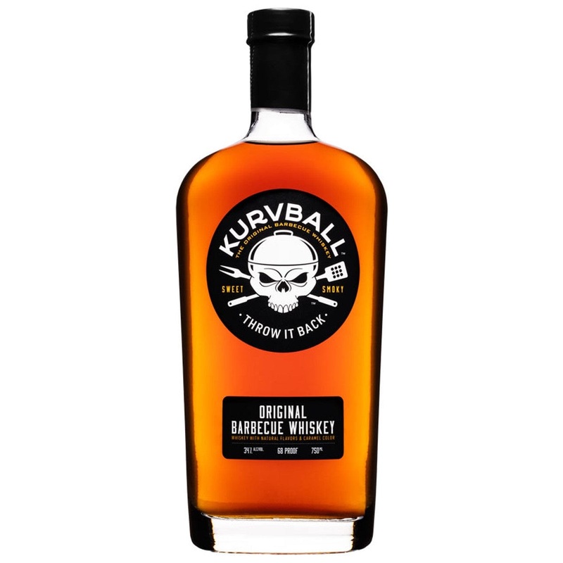 KURVBALL BBQ WHISKEY 750ML