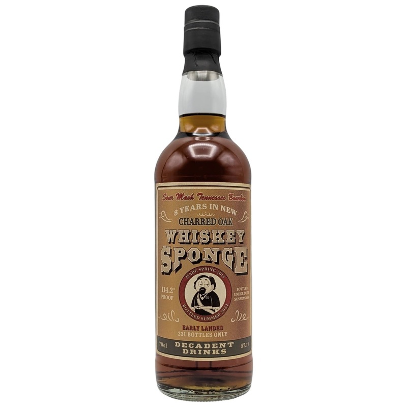Whisky Sponge Sour Mash Tennessee Bourbon 8 Year