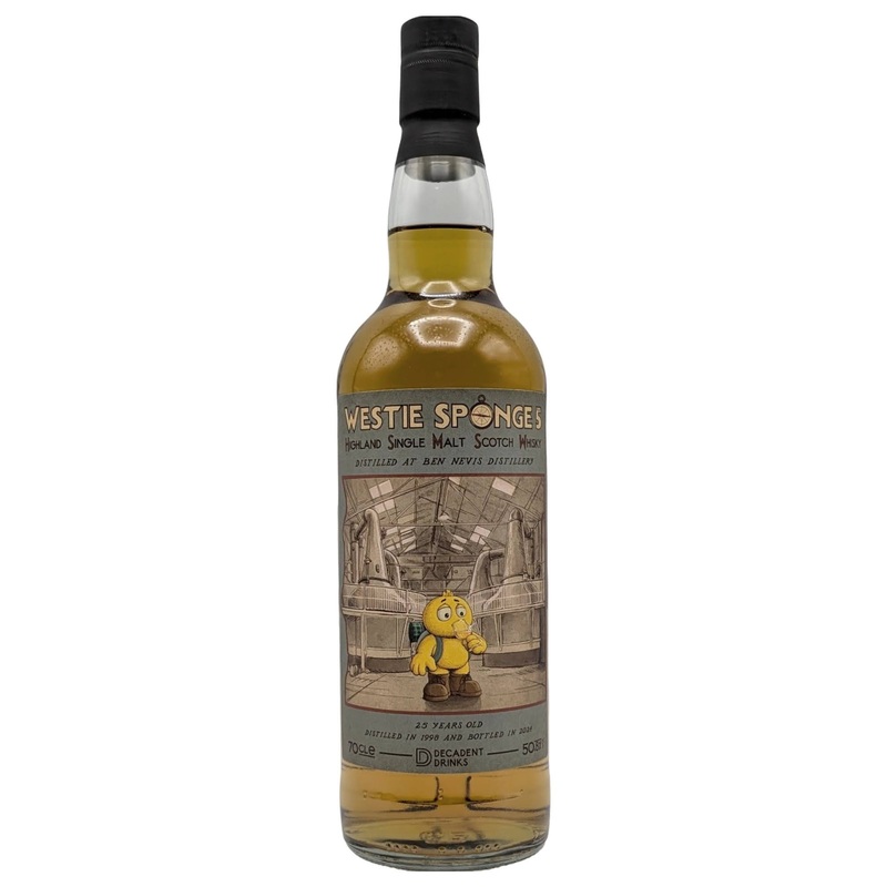 Whisky Sponge Westie Sponge Ben Nevis 25 Year