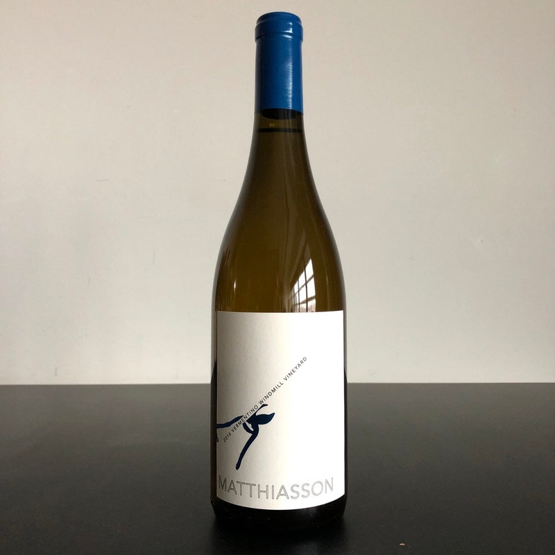 2016 Matthiasson Windmill Vineyard Vermentino, Dunnigan Hills, USA