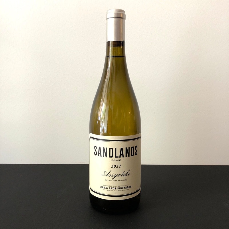 2022 Sandlands Assyrtiko, Lodi California, USA