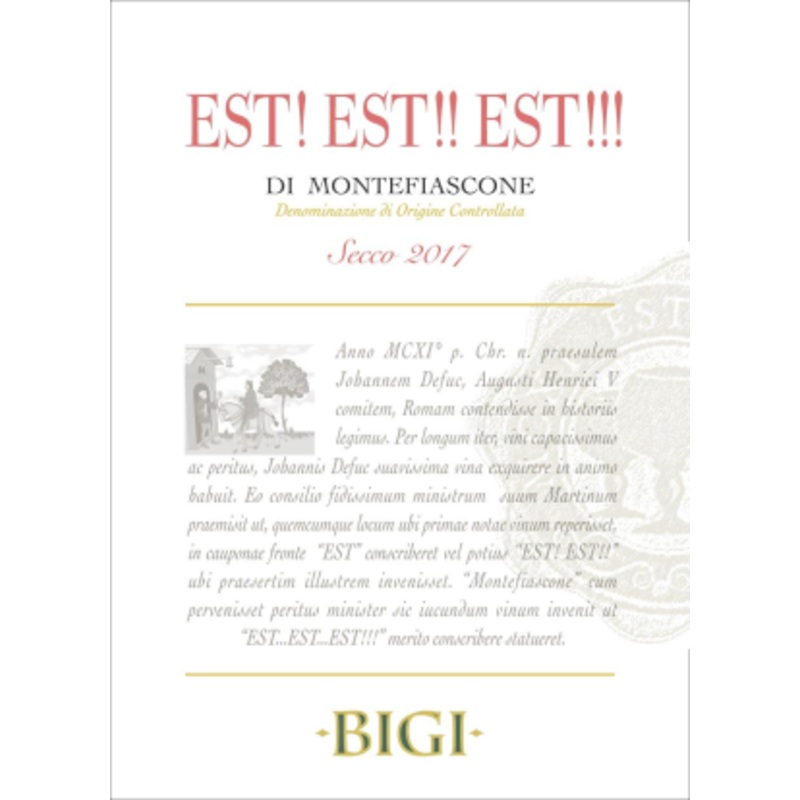 Bigi Est Est Est Montefiascone