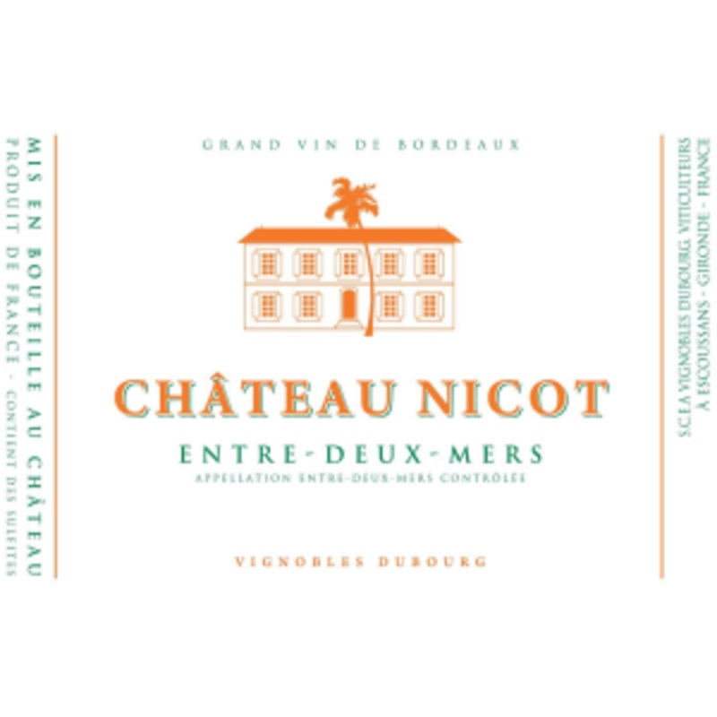 Chateau Nicot Aq 2020 Chateau Nicot Blanc Aq