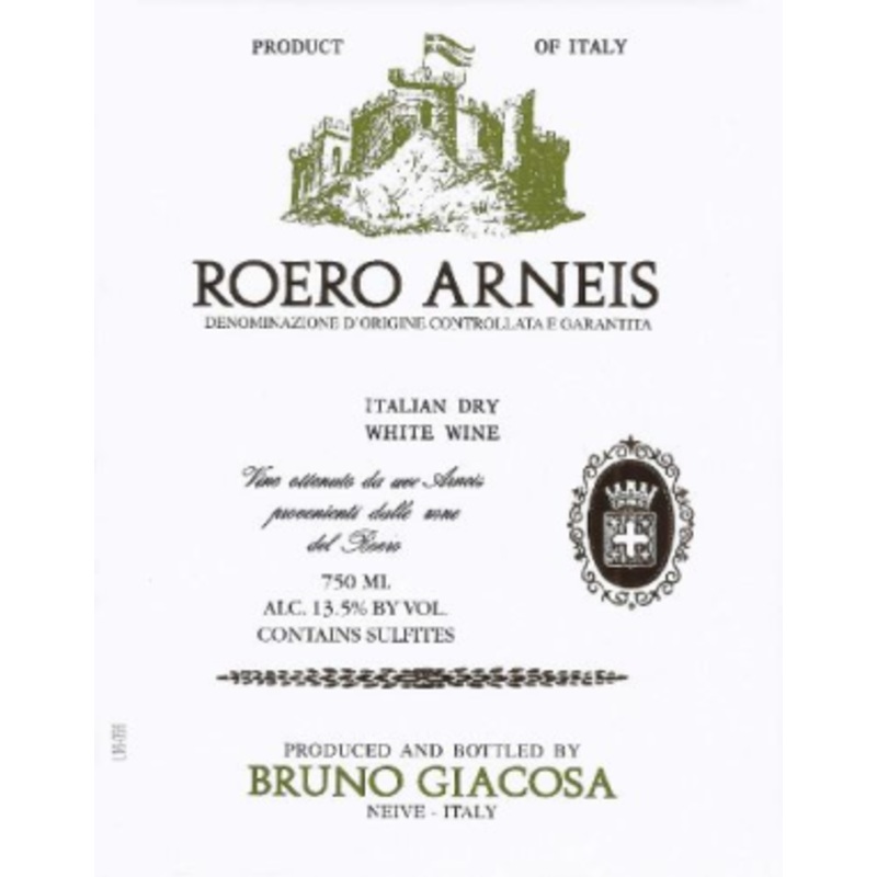 Bruno Giacosa 2021 Roero Arneis