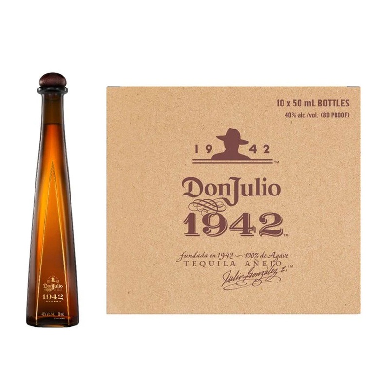 Don Julio 1942 Aejo Tequila 50ml 10 Pack