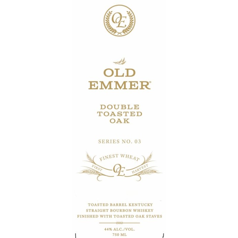 Old Emmer Double Toasted Oak Bourbon Whiskey Series No. 03
