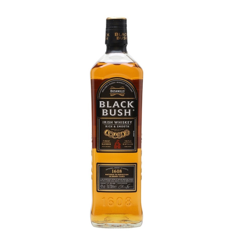 Black Bush Irish Whiskey 40% abv 70cl