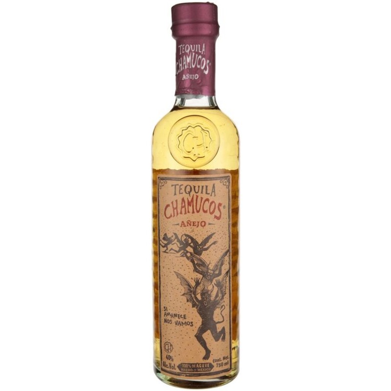 CHAMUCOS TEQUILA ANEJO 80 750ML