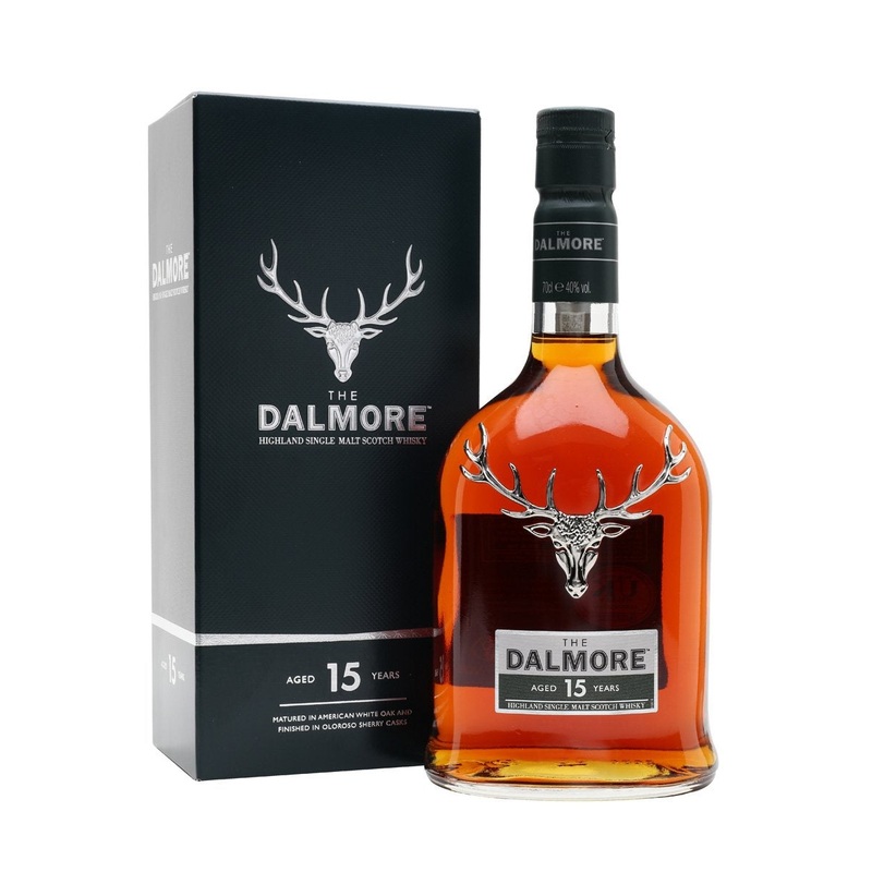 Dalmore 15 Year Old Highland Single Malt Scotch Whisky 40% abv 70cl
