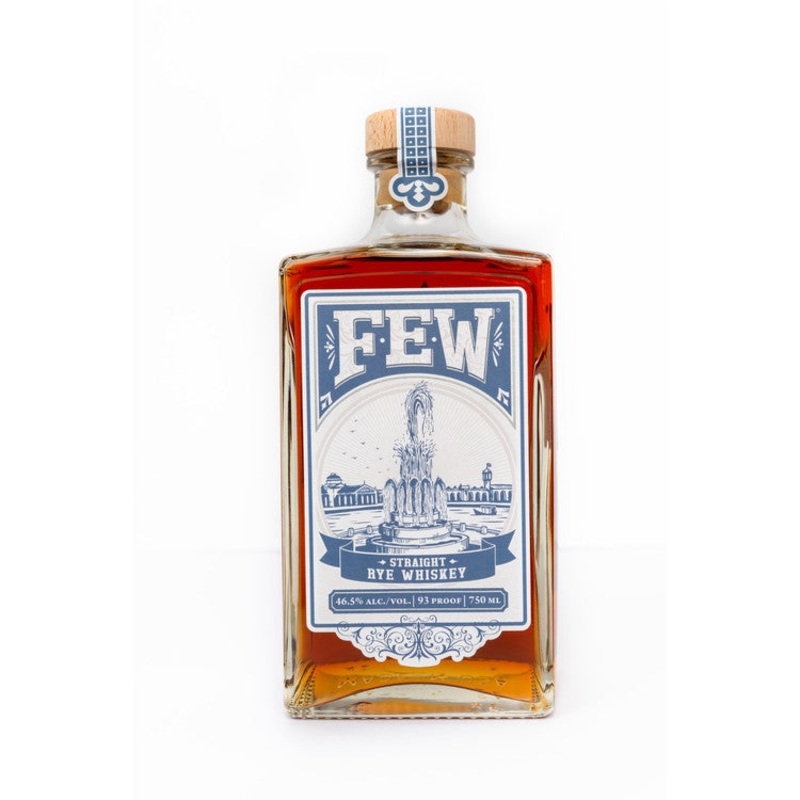 FEW STRAIGHT RYE WHISKEY 93 750ML