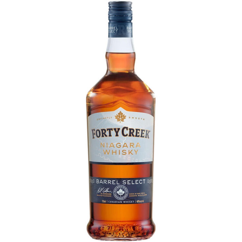 FORTY CREEK CANADIAN WHISKY BARREL SELECT 80 750ML