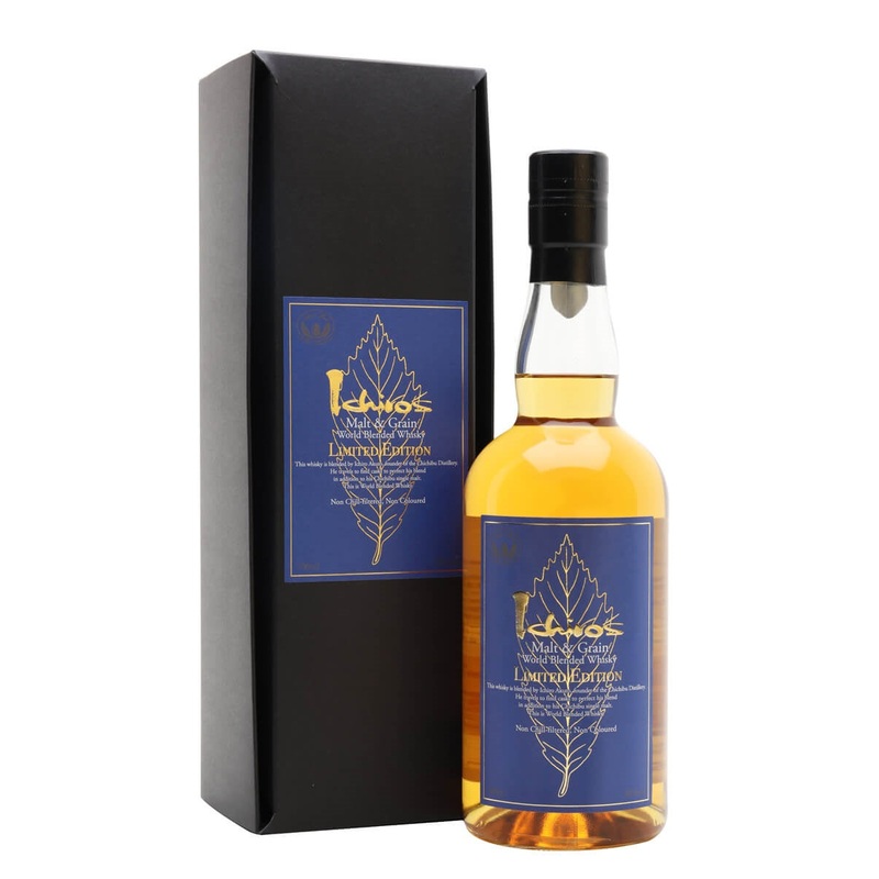 Ichiro's Malt & Grain World Blended Whisky 2020 Blue Label Japanese Blended Whisky 48% abv 70cl