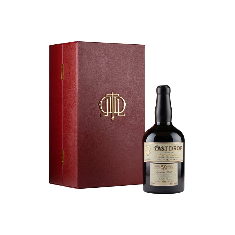 Last Drop Signature Blend Colin Scott 50 Year Old Blended Scotch Whiskey
