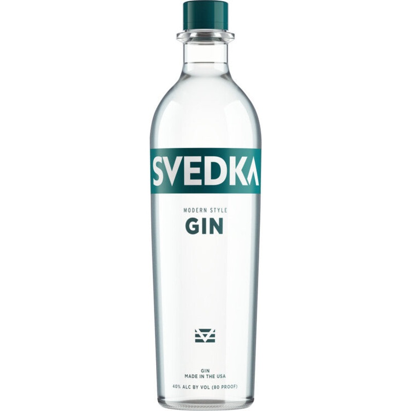 SVEDKA DRY GIN MODERN STYLE 80 750ML