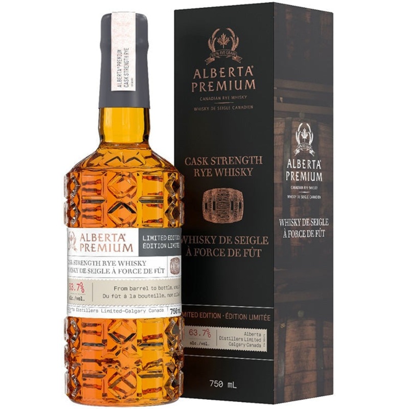 ALBERTA RYE WHISKY PREMIUM CASK STRENGTH LIMITED EDITION 127.4 750ML
