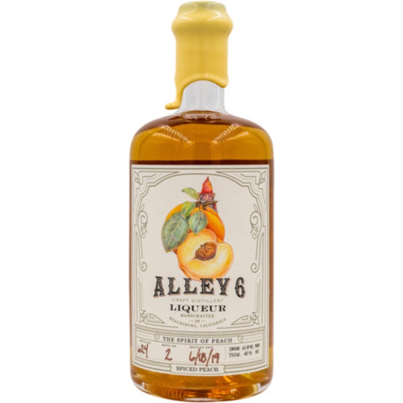ALLEY 6 SPICED PEACH LIQUEUR 80 750ML