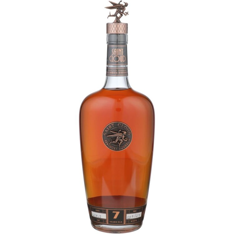 SAINT CLOUD STRAIGHT BOURBON SINGLE BARREL CASK STRENGTH 7 YR 123.9 750ML