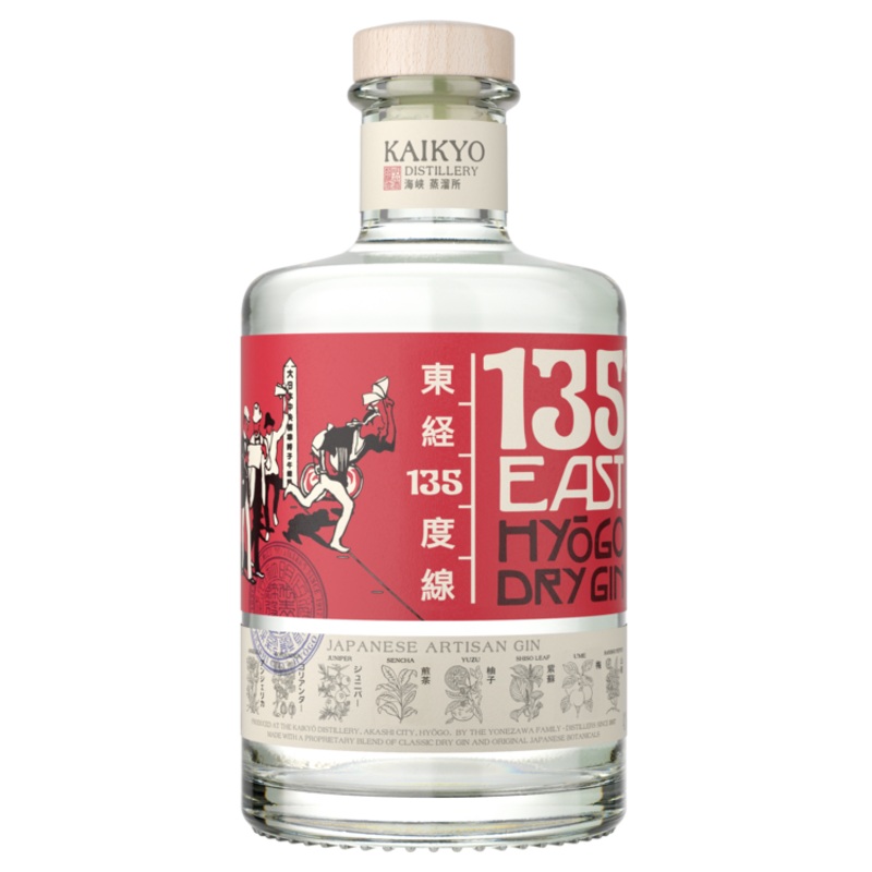 135 EAST DRY GIN HYOGO 84 750ML