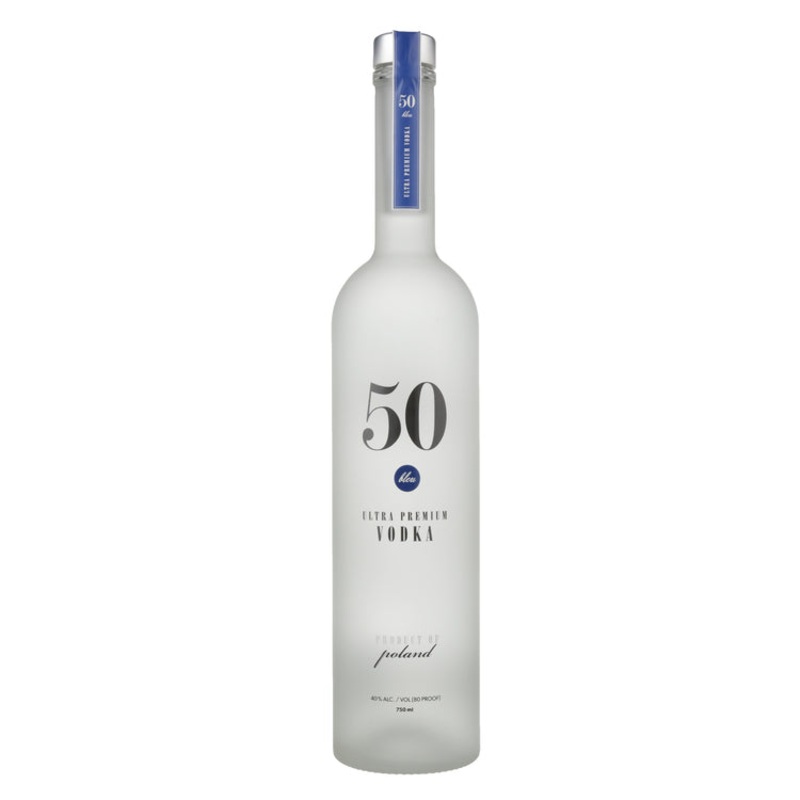 50 BLEU VODKA 80 750ML