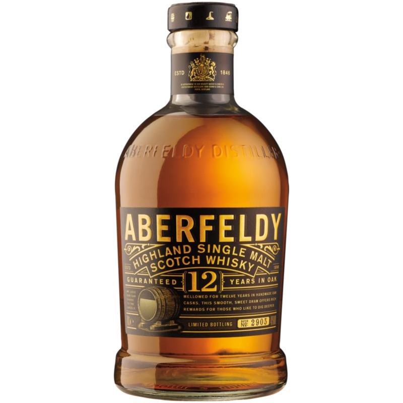 ABERFELDY SINGLE MALT SCOTCH 12 YR 80 750ML