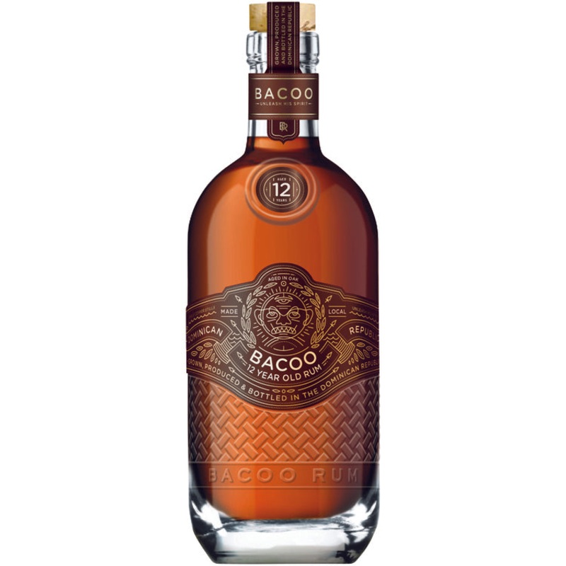 BACOO AGED RUM 12 YR 80 750ML