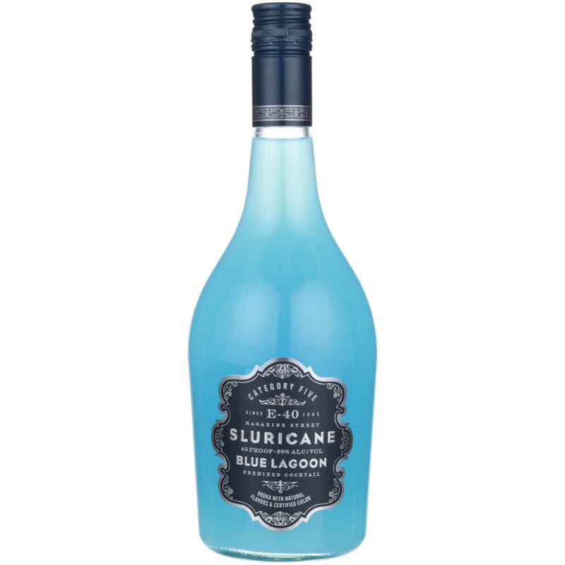 Category Five Blue Lagoon Sluricane Cocktail 40 750ML