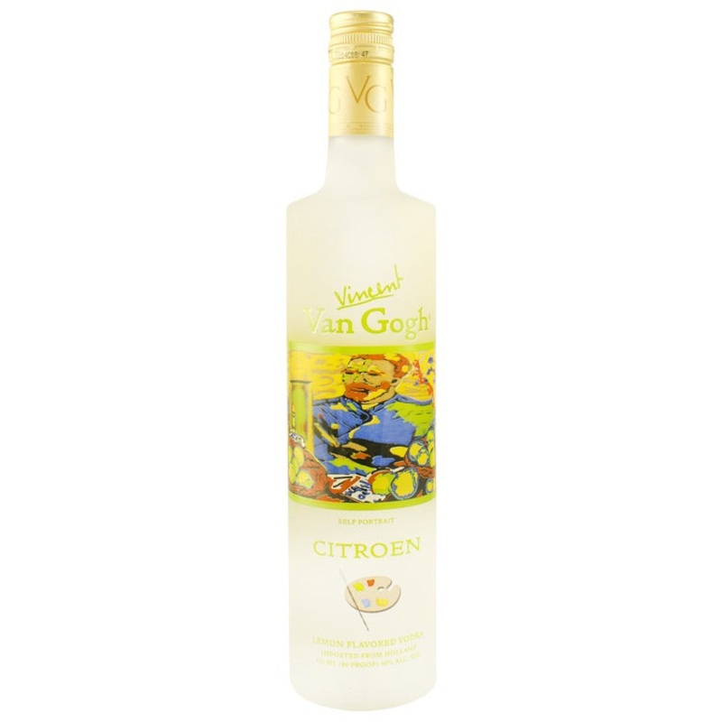 VAN GOGH CITRUS FLAVORED VODKA CITROEN 80 750ML