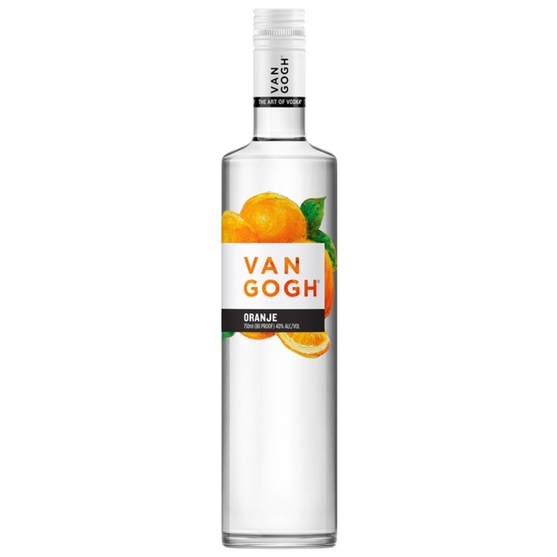 VAN GOGH ORANGE FLAVORED VODKA ORANJE 80 750ML