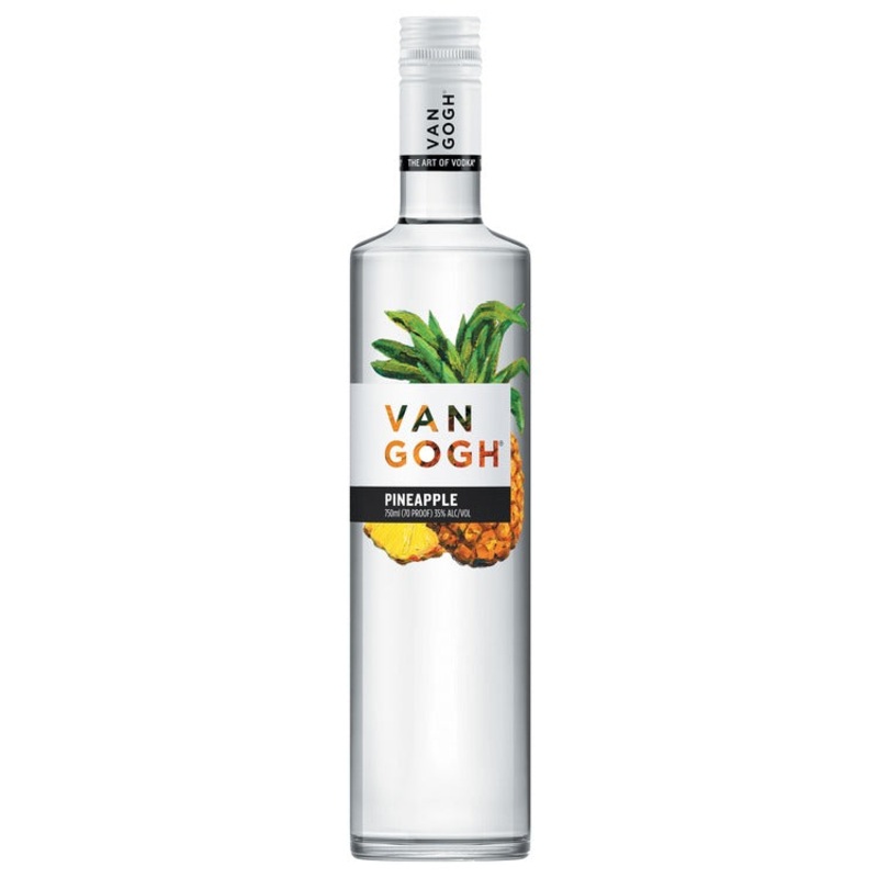 VAN GOGH PINEAPPLE FLAVORED VODKA 70 750ML