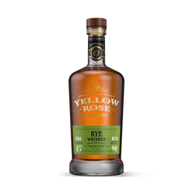 Yellow Rose Distilling Rye Whiskey 90 750ML