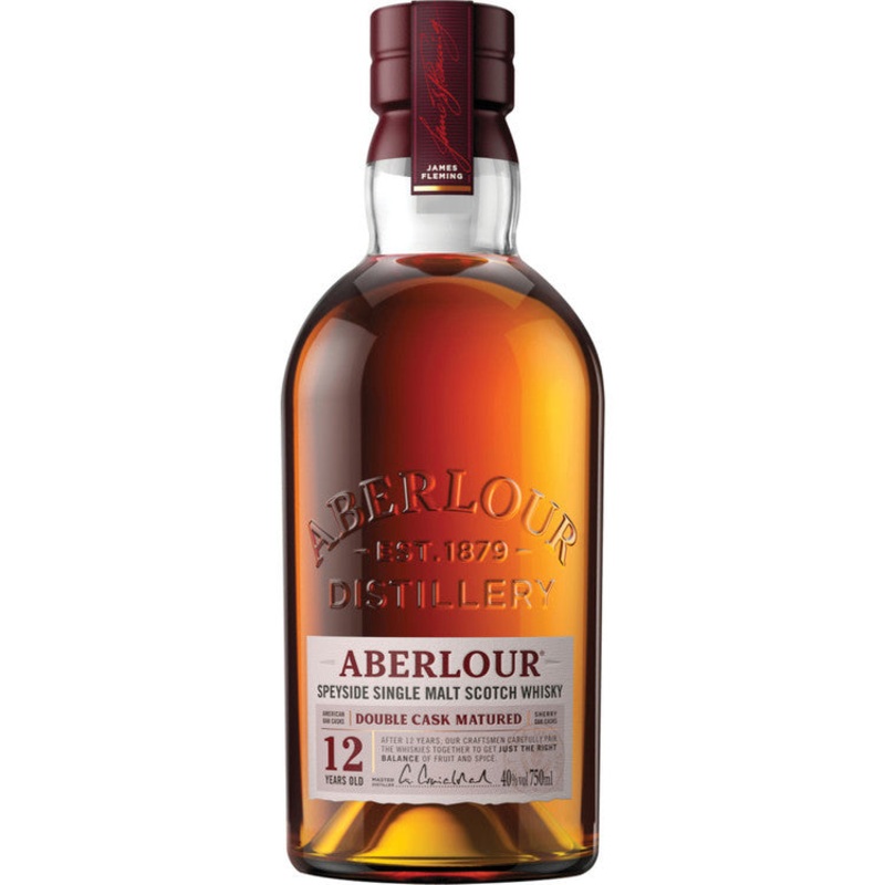 ABERLOUR SINGLE MALT SCOTCH DOUBLE CASK MATURED 12 YR 80 750ML