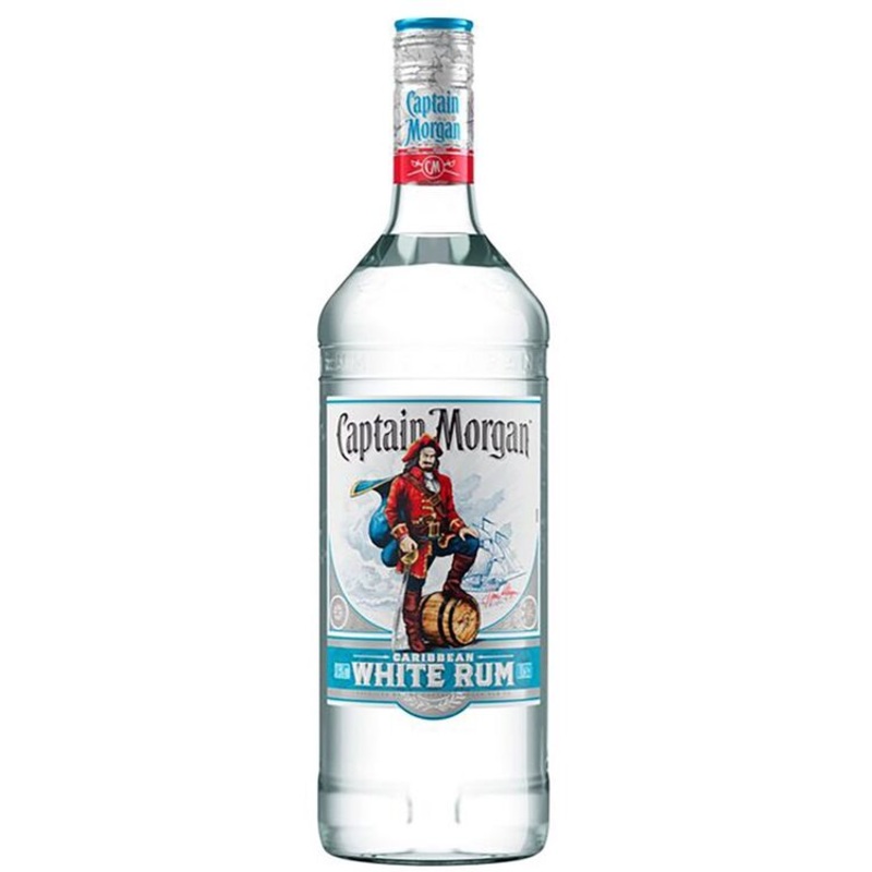 CAPTAIN MORGAN WHITE RUM 80 750ML