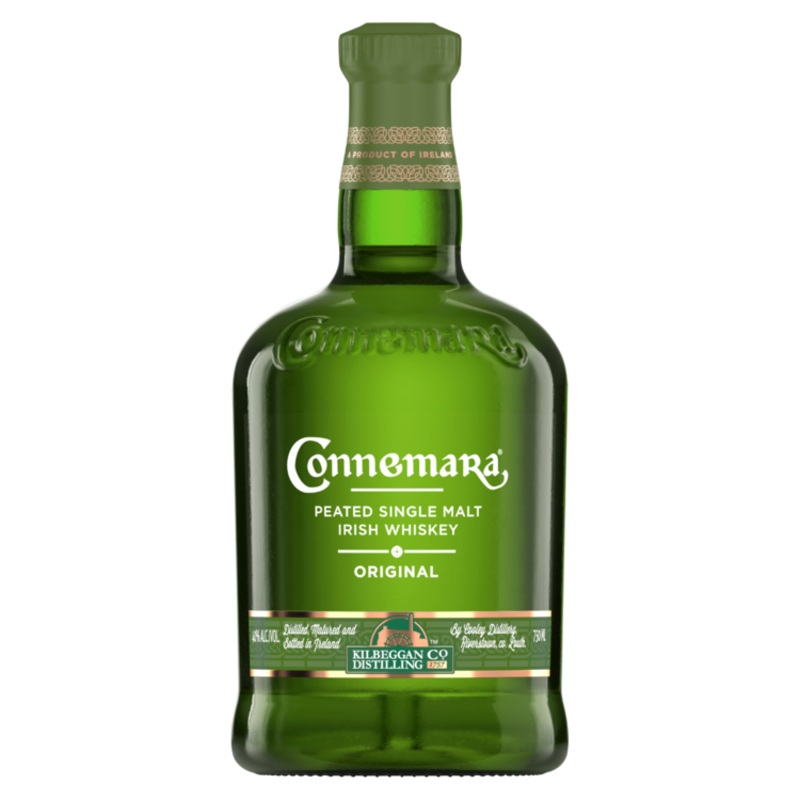 CONNEMARA SINGLE MALT IRISH WHISKEY PEATED 80 750ML
