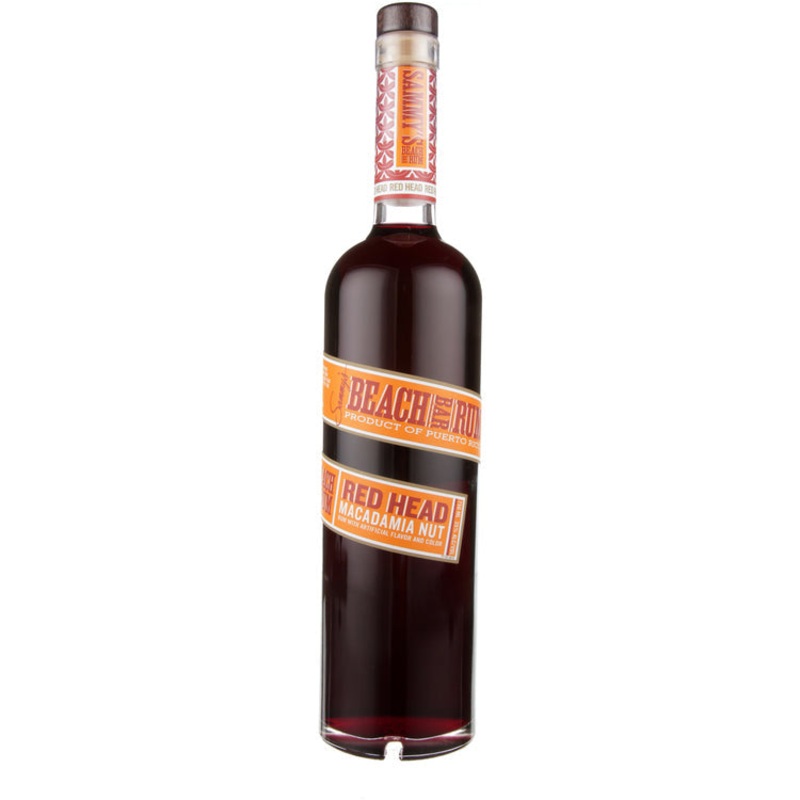 SAMMY'S BEACH BAR MACADAMIA NUT RED HEAD FLAVORED RUM 70 750ML