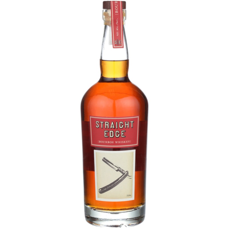 STRAIGHT EDGE BOURBON 84 750ML
