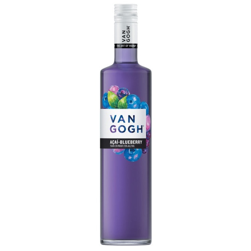 VAN GOGH ACAI BLUEBERRY FLAVORED VODKA 70 750ML