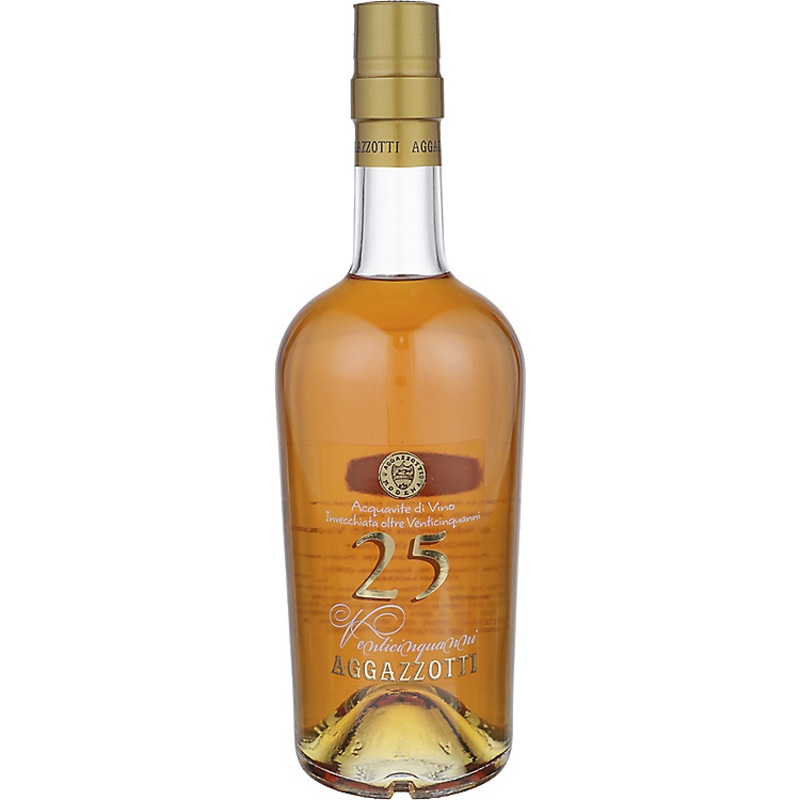 AGGAZZOTTI VENTICINQUANNI FLAVORED BRANDY 80 750ML