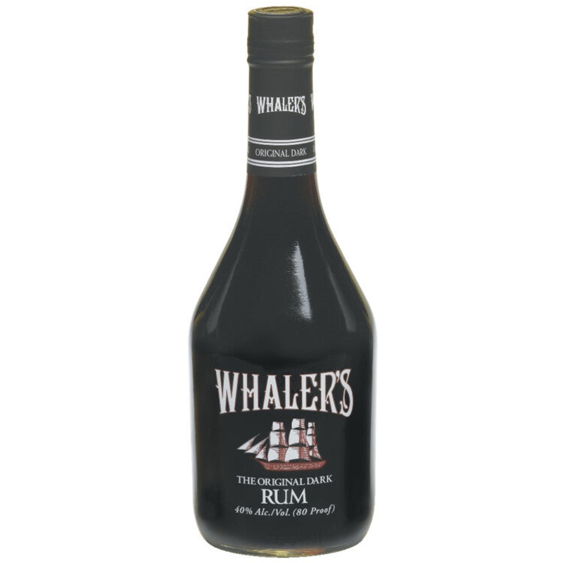 WHALER'S DARK RUM ORIGINAL DARK 80 750ML