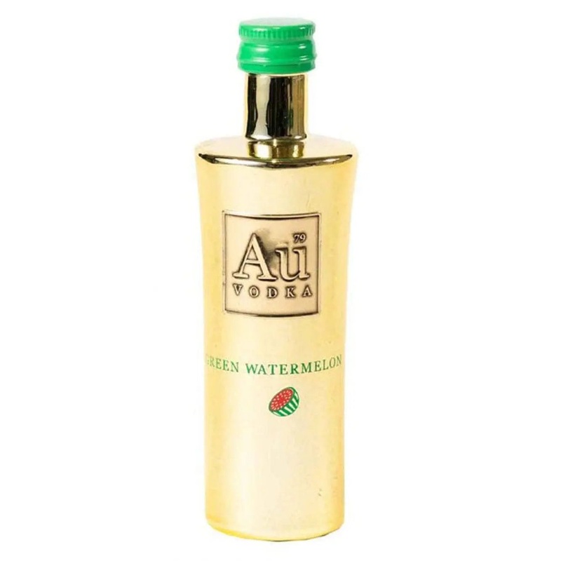 Au Vodka Green Watermelon Miniature, 5 cl