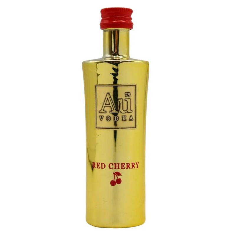 Au Vodka Red Cherry Vodka Miniature, 5 cl