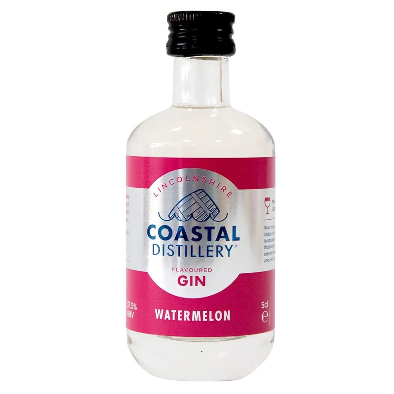 Coastal Distillery Watermelon Gin Miniature, 5 cl