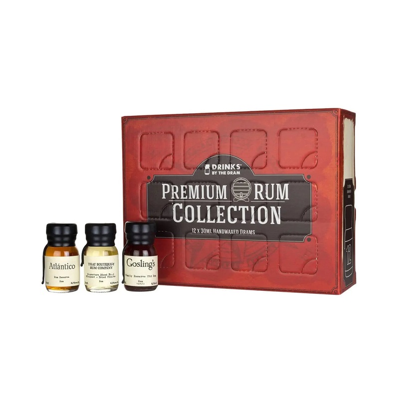 Drinks By The Dram 12 Dram Premium Rum Collection, 12 x 3 cl