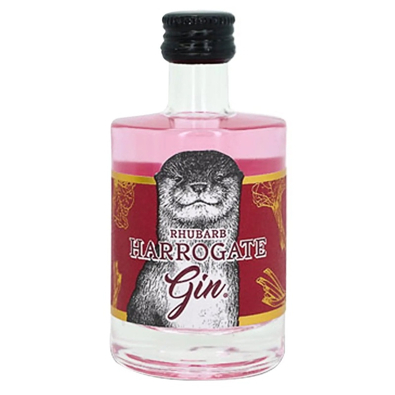 Harrogate Rhubarb Gin Miniature, 5 cl