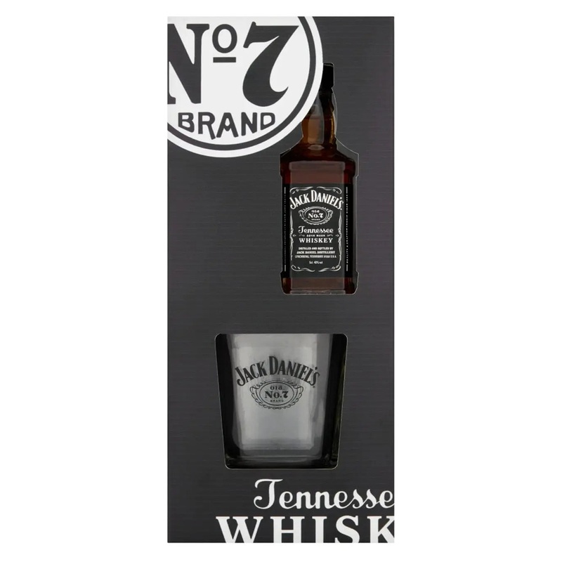 Jack Daniel's miniature & Tumbler, 5 cl