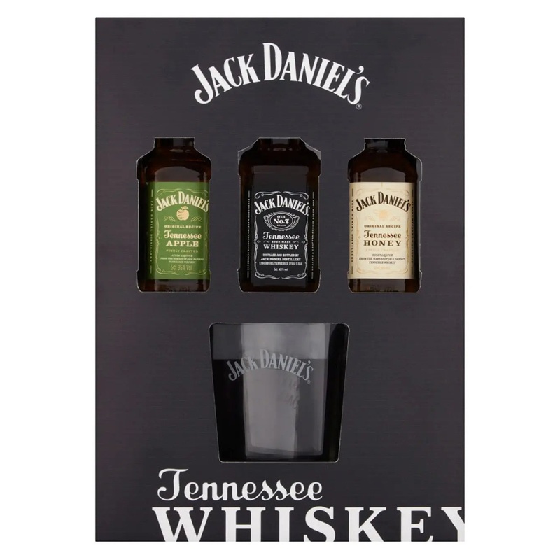 Jack Daniel's Trio & Tumbler, 5 cl