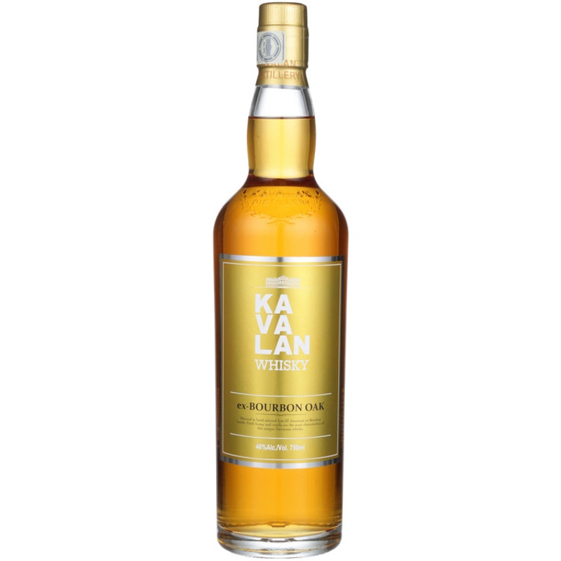 KAVALAN SINGLE MALT WHISKY EX BOURBON CASK 92 750ML