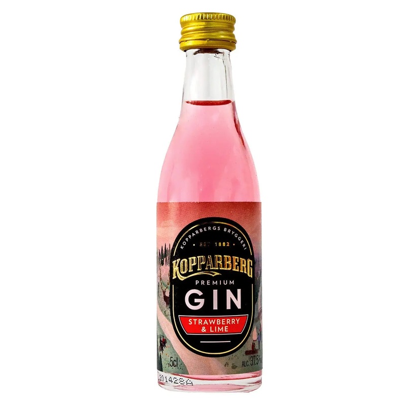Kopparberg Strawberry and lime Gin Miniature, 5 cl
