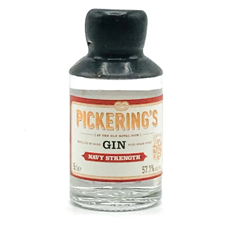 Pickerings Navy Strength Gin Miniature, 5 cl