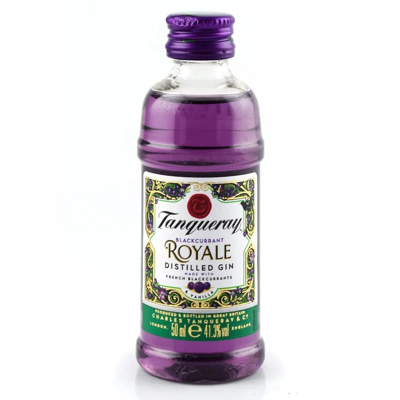 Tanqueray Blackcurrant Royale Gin Miniature, 5 cl