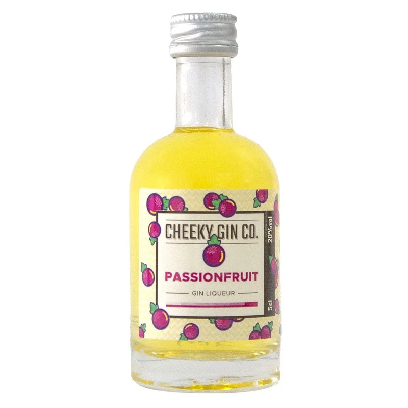 The Cheeky Gin Co. Passionfruit Gin Liqueur Miniature, 5 cl